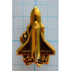 Значок Космический корабль Буран, СССР