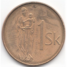 1 крона 2005 Словакия - 1 koruna 2005 Slovakia