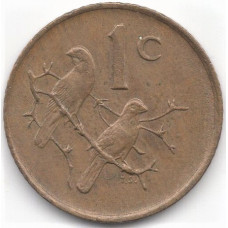 1 цент 1988 ЮАР - 1 cent 1988 South Africa