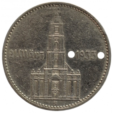 2 рейхсмарки 1934 Германия - 2 reichsmarks 1934 Germany, А, из оборота