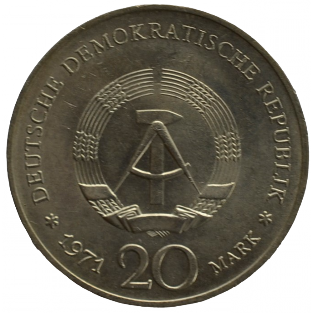 Germany 1971. Карта 1971 германий.