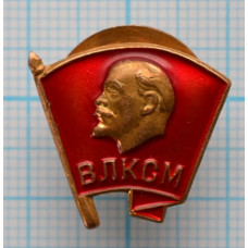 Членский знак ВЛКСМ, ММД, Тяжелый, Гайка