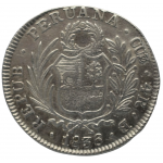 4 реала 1836 Перу - 4 rial centimos 1836 Peru