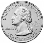 25 центов (квотер) 2019 США Лоуэлл, P - 25 cents (quarter) 2019 MASSACHUSETTS 2019