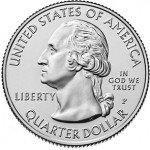 25 центов (квотер) 2018 США Вояджерс, D - 25 cents (quarter) 2018 MASSACHUSETTS 2018