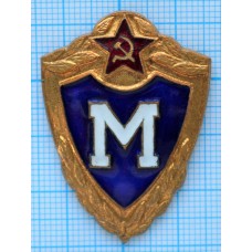 Нагрудный знак Классность, Мастер, Тяжелый, Булавка