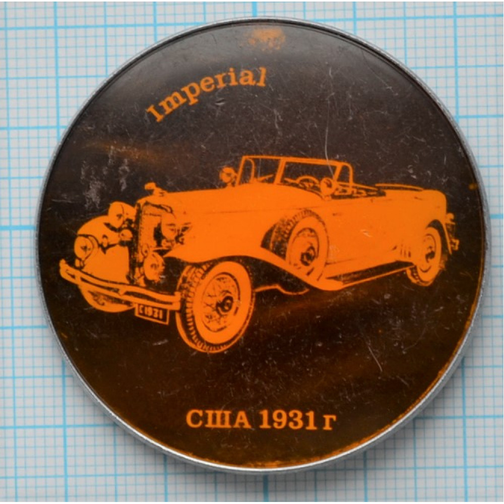 Значок Автомобиль IMPERIAL, США 1931 год