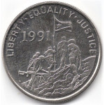 5 центов 1997 Эритрея - 5 cents 1997 Eritrea