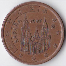 5 евроцентов 1999 Испания - 5 euro cents 1999 Spain