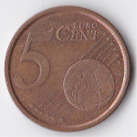 5 евроцентов 2007 Испания - 5 euro cent 2007 Spain