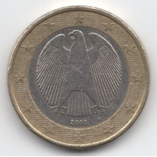 1 евро 2003 Германия - 1 euro 2003 Germany, А