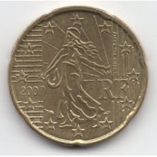 20 евроцентов 2007 Франция - 20 euro cents 2007 France