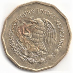 20 сентаво 2008 Мексика - 20 centavo 2008 Mexico, из оборота