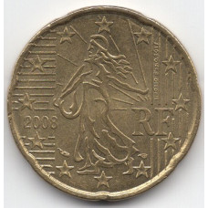 20 евроцентов 2008 Франция - 20 euro cents 2008 France