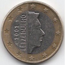 1 евро 2002 Нидерланды - 1 euro 2002 Netherlands, из оборота