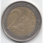 2 евро 2002 Греция - 2 euro 2002 Greece, из оборота