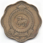 10 центов 1963 Цейлон - 10 cents 1963 Ceylon