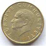 10000 лир 1996 Турция - 10000 lira 1996 Turkey, из оборота