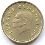 1000 лир 1991 Турция - 1000 lira 1991 Turkey, из оборота