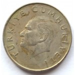100 лир 1987 Турция - 100 lire 1987 Turkey, из оборота