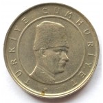 100.000 лир 2002 Турция - 100.000 lire 2002 Turkey, из оборота