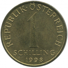 1 шиллинг 1998 Австрия - 1 schilling 1998 Austria