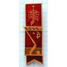 Значок Чемпионат Мира по хоккею 1979 года, СССР