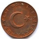 10 куруш 1969 Турция - 10 kurush 1969 Turkey, из оборота