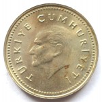 1000 лир 1993 Турция - 1000 lire 1993 Turkey, из оборота