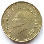 2500 лир 1991 Турция - 2500 lira 1991 Turkey, из оборота