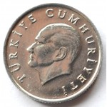 5 лир 1987 Турция - 5 lire 1987 Turkey, из оборота