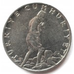 2,5 лиры 1980 Турция - 2,5 lira 1980 Turkey, из оборота