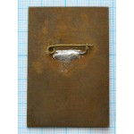 Значок РТФ МЭИ Радиотехнический факультет Московский энергетический институт, Латунь, Заколка