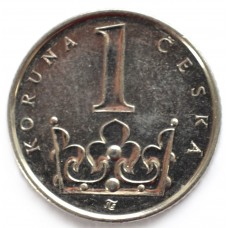 1 крона 2012 Чехия - 1 krone 2012 Czech Republic