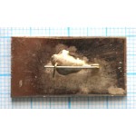 Значок КАР.ГРЭС, Карагандинская ГРЭС-2, Тяжелый, Заколка
