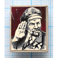 Серия "Портреты" - В.И. Ленин, Стекло