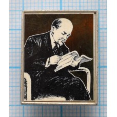 Серия "Портреты" - В.И. Ленин, Стекло