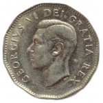 5 центов 1950 Канада - 5 cents 1950 Canada
