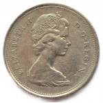 25 центов (квотер) 1972 Канада - 25 cents (quarter) 1972 Canada