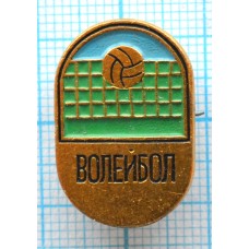 Значок Волейбол, Сетка, Мяч