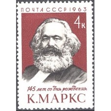 1963, 29 апреля. 145-летие со дня рождения Карла Маркса