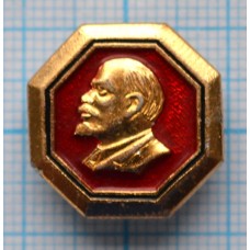 Серия "Портреты" - В.И. Ленин , Круглый