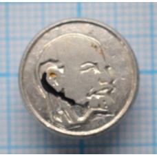 Серия "Портреты" - В.И. Ленин, Стекло, Круглый