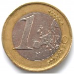 1 евро 1999 Бельгия - 1 euro 1999 Belgium, из оборота