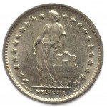 1/2 франка 1968 Швейцария - 1/2 franc 1968 Switzerland