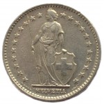 2 франка 1970 Швейцария - 2 francs 1970 Switzerland
