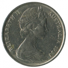 5 центов 1984 Австралия - 5 cents 1984 Australia 5 центов 1984 Австралия - 5 cents 1984 Australia