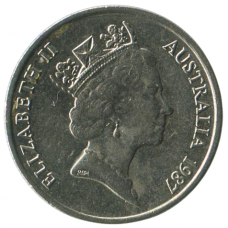 5 центов 1987 Австралия - 5 cents 1987 Australia 5 центов 1987 Австралия - 5 cents 1987 Australia