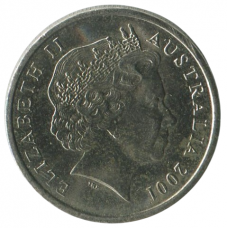 5 центов 2001 Австралия - 5 cents 2001 Australia 5 центов 2001 Австралия - 5 cents 2001 Australia