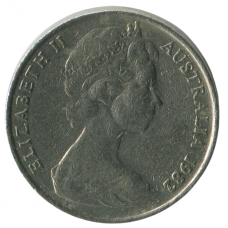 10 центов 1982 Австралия - 10 cents 1982 Australia 10 центов 1982 Австралия - 10 cents 1982 Australia